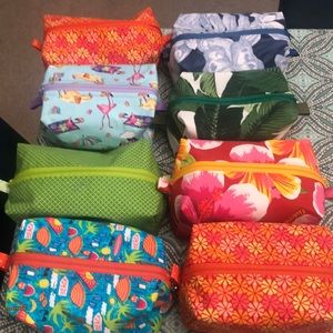 Custom made toiletry bag